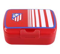 CYPBRANDS Atlético de Madrid Boîte à sandwich Boîte à déjeuner Rouge Produit officiel