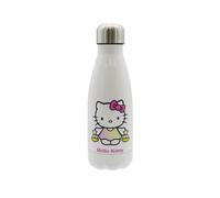 CYPBRANDS CyP Brands-Hello Kitty Sanrio Bouteille d'eau Bidon Gourde Horoscope Balance 550 ml Blanc Produit officiel