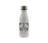 Bouteille en acier inoxydable Cyp Brands Hello Kitty GÃ©meaux Blanc 6,5x6,5x21,8 cm