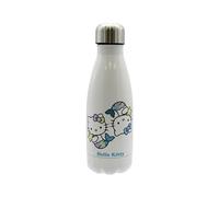 CyP Brands-Hello Kitty Sanrio Bouteille d'eau Bidon Gourde Horoscope Poissons 550 ml Blanc Produit officiel