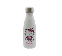 CyP Brands-Hello Kitty Sanrio Bouteille d'eau Bidon Gourde Horoscope Vierge 550 ml Blanc Produit officiel