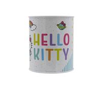 CyP Brands- Hello Kitty, Sanrio, Tirelire, Monnaie, Argent, Argent, Produit Officiel