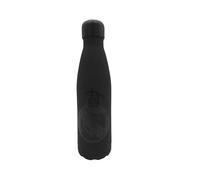 CYP Brands Real Madrid Bouteille d'eau en acier, Bidon, Bouteille d'eau hermétique, 550 ml, noir, produit officiel