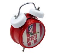 CYP BRANDS - Réveil musical avec alarme double, son hymne de l'Atlético de Madrid et alerte classique, pour supporter votre club de football préféré