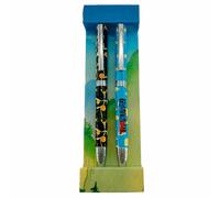 Cyp Brands Set de 2 stylos à bille Multicolore Multicolore One Size