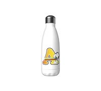 CYP BRANDS Snoopy Bouteille d'eau en acier inoxydable avec fermeture hermétique et lettre A multicolore 550 ml Blanc