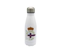CyP Brands - Sport de la Corogne, bouteille, bouteille d'eau, bidon, gourde, couleur blanche, produit officiel