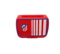 CYPBRANDS Atlético de Madrid Boîte à sandwich Boîte à déjeuner Rouge Produit officiel