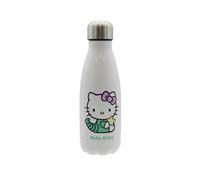 CYPBRANDS CyP Brands-Hello Kitty Sanrio Bouteille d'eau Bidon Gourde Horoscope Scorpion 550 ml Blanc Produit officiel