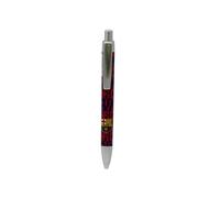 CYPBRANDS FC Barcelona Stylo à bille pour jeunes en métal, rouge, motif bouclier FC Barcelone, produit officiel (CyP Brands), BP-22-BC