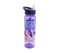 CYPBRANDS K-Pop Bouteille d'eau Demon Hunters Huntrix Bouteille d'eau bidon Capacité 700 ml Violet Produit officiel