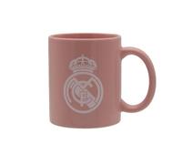 CYPBRANDS Real Madrid, tasse, tasse en céramique, ustensiles de cuisine, petit-déjeuner, tasses originales, couleur rose, produit officiel