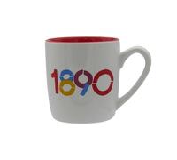 CYPBRANDS Sevilla, tasses, petit-déjeuner, ustensiles de cuisine, tasses originales, céramique, couleur blanche, produit officiel