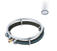 Cyrank Anneau De Diffuseur d'air, Anneau Étang À Poissons Oxygénation Bubbler Réservoir De Poissons Générateur De Bulles Anneau De Diffuseur d'air pour L'enrichissement en Oxygène du Bassin(25cm)