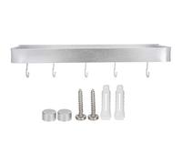 Cyrank Caddie De Douche, Organisateur De Douche De Salle De Bain De 50cm, étagère De Douche en Aluminium, Support De Douche Mural pour Salle De Bain, Cuisine(#3)