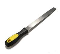 Cyrank Fichier en métal Plat, fichiers à Main de 8 Pouces pour Outil en Acier au Carbone en métal avec poignée Ergonomique pour Les Professionnels et Bricolage