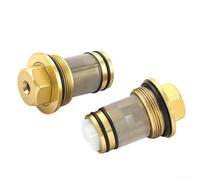 CYRENT Lot de 2 clapets anti-retour en laiton pour système de thermostat Aquatower Grohtherm 1411600M