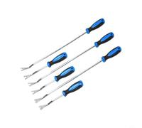 CYRENT Lot de 6 leviers pour intérieur de voiture, panneau de porte et kit | Lot de 6 outils de levier pour intérieur de voiture. Design en forme de U et fourche. Pour enlever les panneaux de porte
