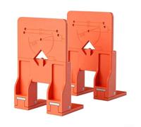 CYRENT Outil d'alignement magnétique de porte d'armoire pour charnières de 35 mm avec aimant puissant pliable pour cuisine atelier (B)