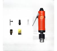 CYRENT Perceuse pneumatique à air comprimé de 1,9 cm, outil portatif industriel, réversible 2000 tr/min, corps en métal d'entrée de 6,35 mm (2)