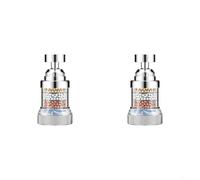 CYRENT Système de filtre à eau pour robinet de purification en 5 étapes supprime les métaux lourds - Adaptateur de robinet de cuisine inclus pour 1,5 à 3,2 cm