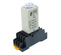 CZKE H3Y-4 0-10S Minuterie de Relais de délai d'alimentation DPDT 14 Épingles H3Y-4 DC12V DC24V AC110V AC220V (Size : AC220V)