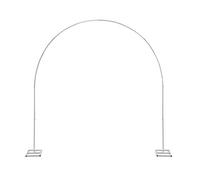 Czyurachel Arche de mariage, 2,3 x 2,3 m, blanc, guirlande de ballons en fer, décoration de mariage, arche de ballons, arche de fleurs pour mariages, anniversaires, Noël et plus encore