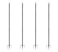 CzyuRachel Lot de 4 guirlandes lumineuses d'extérieur - 3 m - Barre lumineuse suspendue - Pour suspendre l'éclairage de Noël, des drapeaux et des carillons à vent
