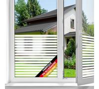 d-c-fix Film pour fenêtre Anti Regard Linia 67,5 cm x 1,5 m | film occultant statique pour vitres à motif moderne - adhérence statique, opaque, décoratif
