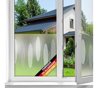 d-c-fix film pour fenêtre anti regard Trouve nous 45 cm x 1,5 m - film occultant statique pour vitres à motif moderne - adhérence statique, opaque, décoratif