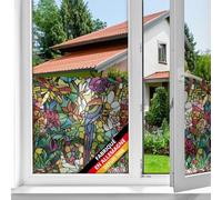 d-c-fix film pour fenêtre anti regard Tulia 45 cm x 2 m - film occultant adhésif pour vitres à motif moderne - adhésif, opaque, décoratif