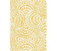 d-c-fix Nappe en toile cirée Monte Carlo Splash citron - lavable et imperméable - intérieur & extérieur - toile cirée en vinyle PVC - 140 x 180 cm rectangulaire