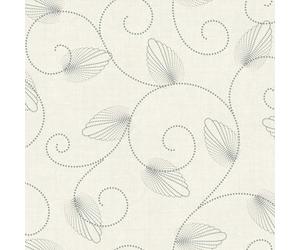 d-c-fix nappe toile cirée rectangulaire Jolice crème 150 cm ronde | nappe imperméable et anti tache style vintage pour table de cuisine, salle à manger ou jardin - contact alimentaire