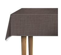 d-c-fix nappe toile cirée rectangulaire Sharon châtaigne 150 cm x 220 cm eckig - nappe imperméable et anti tache style vintage pour table de cuisine, salle à manger ou jardin - contact alimentaire