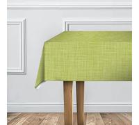 d-c-fix nappe toile cirée rectangulaire Sharon citron vert 150 cm x 220 cm eckig - nappe imperméable et anti tache style vintage pour table de cuisine, salle à manger ou jardin - contact alimentaire