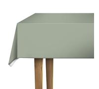 d-c-fix nappe toile cirée rectangulaire Vert Sauge 140 cm x 180 cm eckig - nappe imperméable et anti tache style vintage pour table de cuisine, salle à manger ou jardin - contact alimentaire