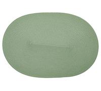d-c-fix set de table sans PVC Vert Sauge - lavable - plastique dessous assiette - 30 cm x 45 cm ovale F2306602