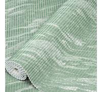 d-c-fix Tapis de Bain antidérapant en Mousse Souple Marble Aqua 65 cm x 2 m | tapis de sol salle de bain lavable et respirant - pour salle de bain, cuisine, chambre d’enfant & terrasse