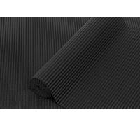 d-c-fix Tapis de Bain antidérapant en Mousse Souple Uni Black 65 cm x 2 m