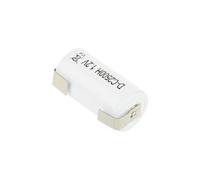 D-C2500B Pile rechargeable spéciale LR14 (C) cosses à souder en U, à tête plate NiCd 1.2 V 2500 mAh