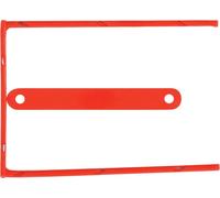 D-Clip/ Magi-Clip Reliures pour archives 8 cm 100 pièces rouge