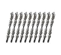 d' de tournevis magnétiques robustes à tige hexagonale pour | 10pcs Power Drill Tournevis Bits pour Travail du Bois Plomberie Voiture Moto Montre Cabinet