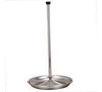 D DOLITY Carafe à Décanter Support Égouttoir à Carafe à Décanter, Verres, Égouttoir Porte-Bouteille Decanter Rack - Argent