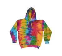 D&H CLOTHING UK Premium Adulte Unisexe Premium XS-6XL Pullover Heavy Blended Fleece Jumper Work Wear Sweatshirt Hoodies Top Uni BNW Unisexe, Rainbow Splash, XL