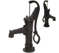 D&L 55910 AWZ Pompe à bras en fonte Noir