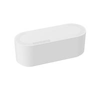 D-Line Boîte Range Câbles - Cache Multiprises et Fils, Gestion des Câbles de Bureau et TV - 325mm x 125mm x 115mm - Petite, Blanc