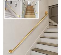 d Modern ir il Kit de support en fer forgé pour loft intérieur/extérieur, porche, garde-corps de terrasse, système de garde-corps réglable de 2 m