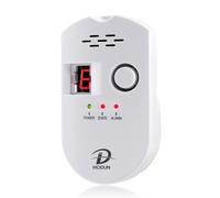D MODUN - Détecteur de Gaz, Moniteur de fuites de Gaz Naturel/GPL/Charbon, avec Alarme sonore et Affichage numérique LED Détection Le Méthane Propane Butane, Convient pour Cuisine Camping-Car Garage