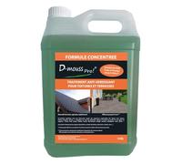 D-MOUSS PRO Anti Mousse Concentré Bidon 5L jusqu'à 500 m², Anti-Verdissure et Anti-Dépots Verts, Usage Multi Support (Toiture, Terasse, Façade, Pavé)