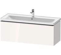 D-Neo Duravit Meuble sous-lavabo suspendu, 1184x440x452mm, 1 tiroir, avec poignée acier inox brossé, DE4291070220000